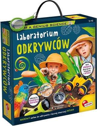 Picture of Lisciani Zestaw naukowy Im a Genius Laboratorium odkrywców