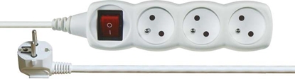Picture of Listwa zasilajca Emos 3 gniazda 5 m biaa (P1315)