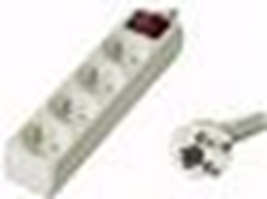 Picture of Listwa zasilajca PremiumCord 4 gniazda 7 m biaa (pp4k07)