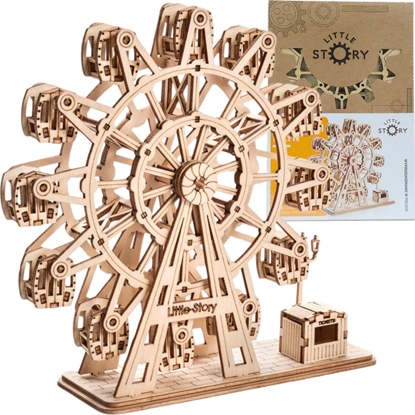 Изображение Little-Story Little Story Drewniane Puzzle Model 3D - Diabelski Myn