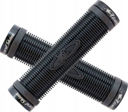Picture of Lizard Skins Chwyty kierownicy LIZARDSKINS CHARGER LOCK-ON klamry czarne 130mm czarne - LZS-LOCDS100
