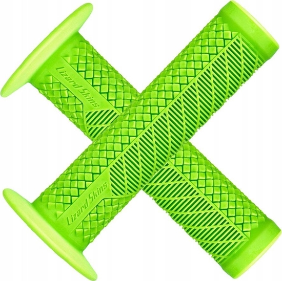 Picture of Lizard Skins Chwyty kierownicy LIZARDSKINS Single Compound CHARGER EVO with Flange - Green (NEW)