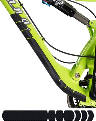 Attēls no Lizard Skins Osona Na Ram LARGE FRAME PROTECTOR CARBON LEATHER roz. 64 mm x 305 mm Skóra Karbon (NEW) (LZS-LBPDS300)