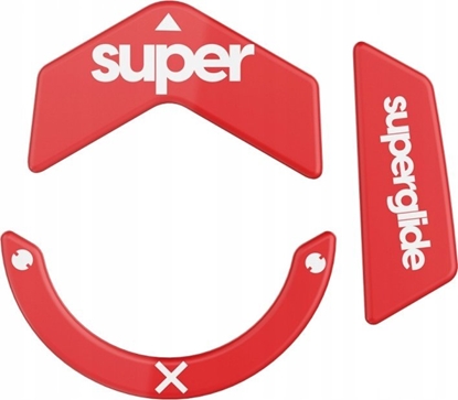 Attēls no lizgacze Pulsar Superglide Wersja 2 Szka lizgacze dla Logitech G502X - Czerwony