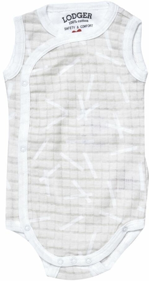 Picture of Lodger Romper Sprinkle cotton sleeveless bodysuit Ivory 62 cm RF 069_62
