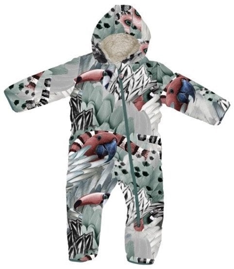 Picture of Lodger Skier BotAnimal jumpsuit 6-12 months 74 size Parrot SK 595_6-12