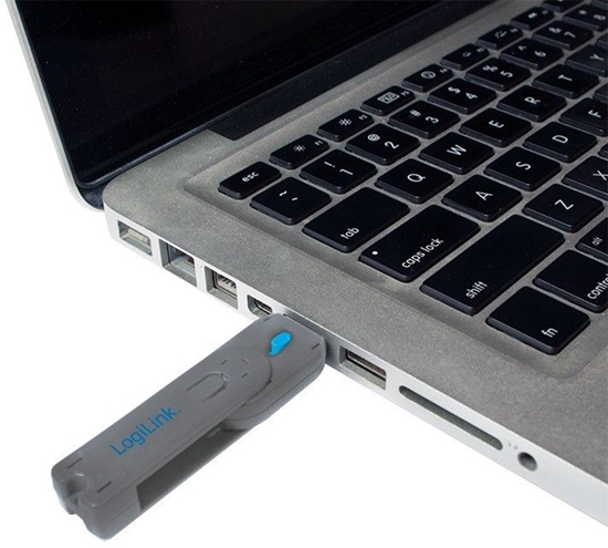 Изображение LogiLink Blokada portów USB z kluczem (AU0044)