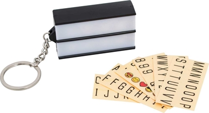 Picture of LogiLink ThumbsUp! Schlüsselanhänger Retro "Leuchtkasten" schwarz