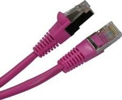 Изображение LOGON SSTP Cat5e kabel sieciowy Róowy 0,5 m