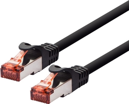 Изображение LOGON TCF66F150BL kabel sieciowy Czarny 15 m Cat6a F/UTP (FTP)