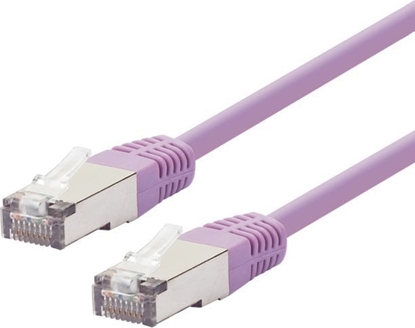 Attēls no LOGON TCR55SS003V kabel sieciowy Fioletowy 0,3 m Cat5e SF/UTP (S-FTP)