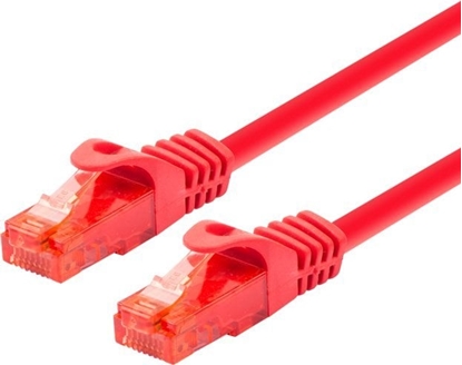 Изображение LOGON TCU66U250R kabel sieciowy Czerwony 25 m Cat6 U/UTP (UTP)