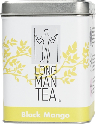 Picture of Long Man Tea Long Man Tea - Black Mango - Herbata sypana - Puszka 120g