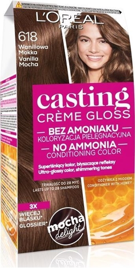 Picture of LOreal Paris Casting Creme Gloss Krem koloryzujcy nr 618 Waniliowa Mokka 1op.