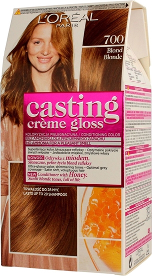 Picture of LOreal Paris Casting Creme Gloss Krem koloryzujcy nr 700 Blond 1op.