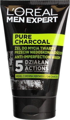 Attēls no LOreal Paris el do mycia twarzy Men Expert Pure Charcoal 100ml