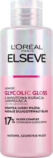 Picture of LOreal Paris Elseve Glycolic Gloss 5-minutowa kuracja laminujca do spukiwania 200ml