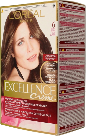 Изображение LOreal Paris Excellence Creme 6 ciemny blond
