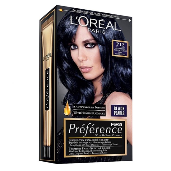 Изображение LOreal Paris Feria Preference Granatowa Perowa Czer nr P12 - 0268110