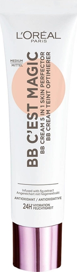 Изображение LOreal Paris Krem BB C'est Magic 5 in 1 SPF20 Medium 30ml