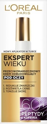 Изображение LOreal Paris LOREAL_Age Specialist Ekspert Wieku 60+ przeciwzmarszczkowy krem odbudowujcy pod oczy 15ml