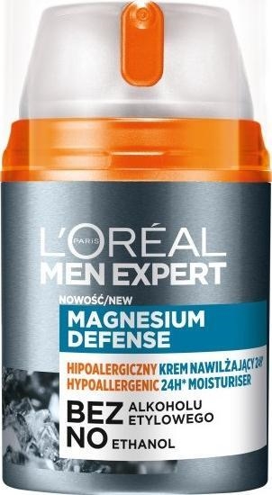 Изображение LOreal Paris LOREAL_Men Expert Magnesium Defense hipoalergiczny krem nawilajcy 50ml