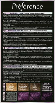 Изображение LOreal Paris L'OREAL_Preference farba do wosów 3.161 Magnetic Plum