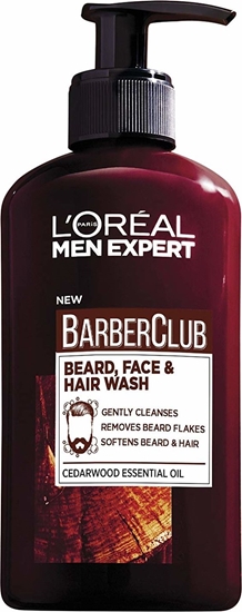 Изображение LOreal Paris Men Expert Barber Club el oczyszczajcy do brody,wosów i twarzy 200ml