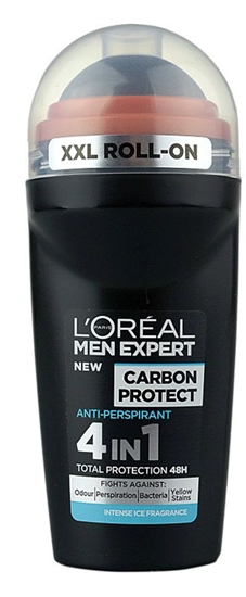 Изображение LOreal Paris Men Expert Dezodorant roll-on Carbon Protect 4w1 50ml