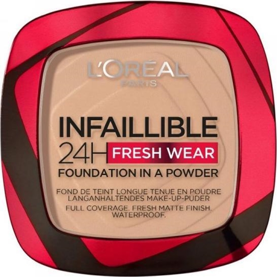 Изображение LOreal Paris Podkad do twarzy w pudrze Infaillible 24H Fresh Wear 130 True Beige 9 g