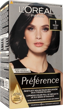 Изображение LOreal Paris Preference farba do wosów 1 napoli czer