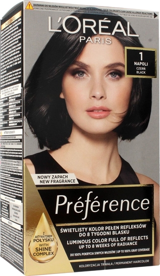 Изображение LOreal Paris Preference farba do wosów 1 napoli czer