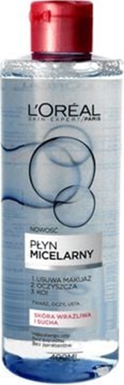 Изображение LOreal Paris Skin Expert Pyn micelarny - cera sucha i wraliwa 400ml