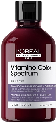 Изображение L'OREAL PROFESSIONNEL_Serie Expert Vitamino Color Spectrum szampon do wosów Purple 300ml