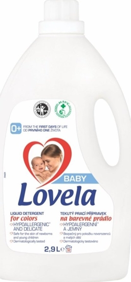 Изображение Lovela Lovela Baby, Mleczko do prania kolorowych tkanin, 2,9 l