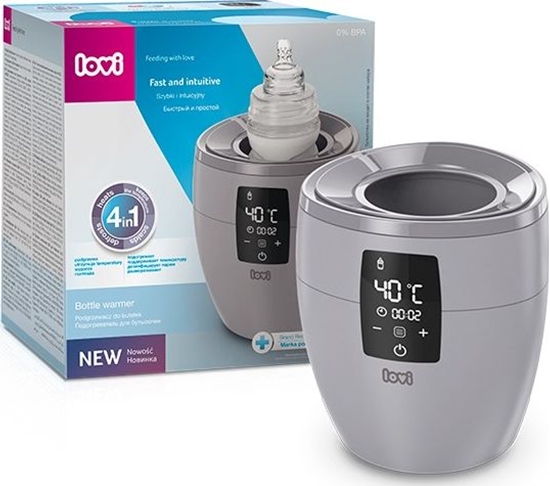 Picture of Lovi Podgrzewacz do butelek szary 4 w 1 (77/051_grey)
