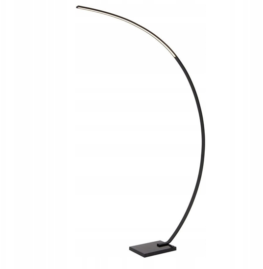 Picture of Lucide Curve 44700/11/30 lampa stojca podogowa 1x15W LED 2550-2850K 540 lm czarna