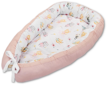 Изображение Lulando LULANDO BABYNEST 80 X 45 CM ROSA TANZERINNEN