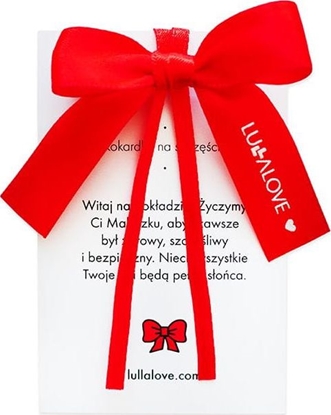 Изображение LullaLove Czerwona kokardka na szczcie Lullalove