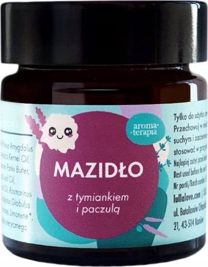Picture of LullaLove Lullalove, Mazido z tymiankiem i paczul, 30 ml