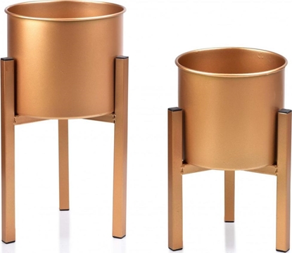 Attēls no Lumarko Komplet 2 Osonek Na Stojaku L:r.24xh45 M:r21xh34cm!