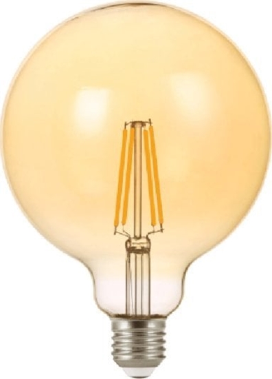 Picture of Lumax arówka LED Lumax Amber LC161 12W E27 G125 1300LM bursztynowa