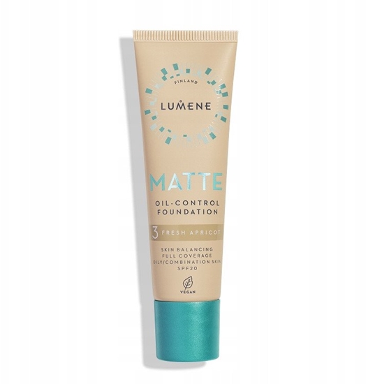 Picture of LUMENE_Matte Oil-Control podkad matujcy do twarzy SPF20 3 Fresh Apricot 30ml
