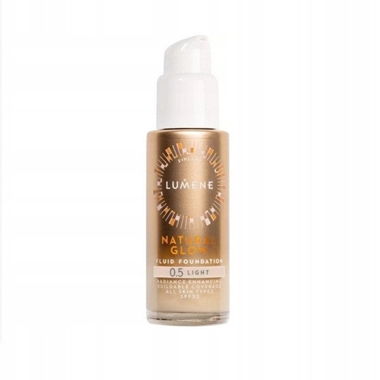 Изображение LUMENE_Natural Glow Fluid Foundation podkad do twarzy 0.5 Light 30ml