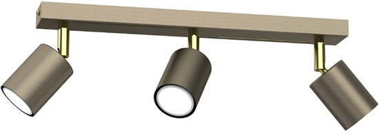 Picture of Luminex Striper 4592 listwa plafon lampa sufitowa 3x8W GU10 zoty