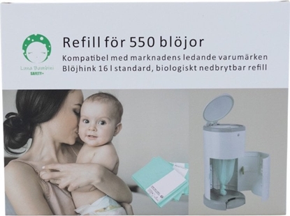 Picture of Luna Bambini, Wkad do kosza na pieluchy, biodegradowalny, 1 sztuka, 550 pieluch