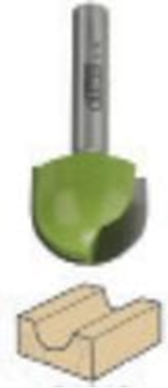 Picture of Luna Frez póokrgy wypuky do drewna 6 x 8mm (210100301)