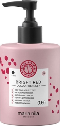 Attēls no Macadamia Maria Nila Colour Refresh Farba do wosów 300ml 0,66 Bright Red