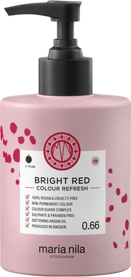 Picture of Macadamia Maria Nila Colour Refresh Farba do wosów 300ml 0,66 Bright Red