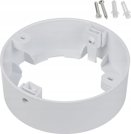 Изображение Maclean Adapter natynkowy Maclean, do panelu LED 9W, okrgy, 120*38mm, MCE376 R